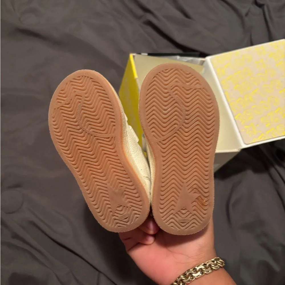 Golden Goose Kids Sneakers White and Pink Size 5 / 21 EU - Picture 6 of 8